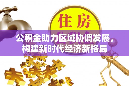 称多公积金助力区域协调发展，构建新时代经济新格局