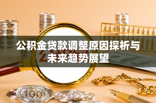 称多公积金贷款调整原因探析与未来趋势展望